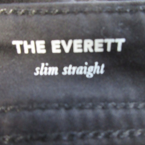 AG Adriano Goldschmied Men's Slim Straight Jeans - Black - Picture 4 of 13